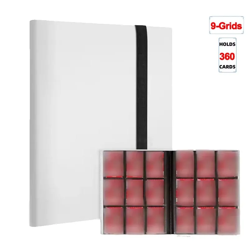 160/360/480/540 Cards Capacity Pocket Holder Binders Albums For Game Card Book Sleeve Holder Large-capacity Card Binder Notebook — image 23