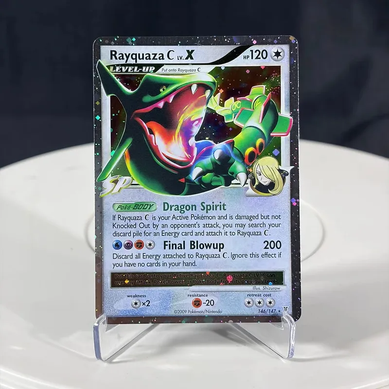 Proxy Cards EX Series Rayquaza Gold star Charizard Gengar Pikachu Hobbies Hobby Collectibles Game Collection Anime Cards — image 8