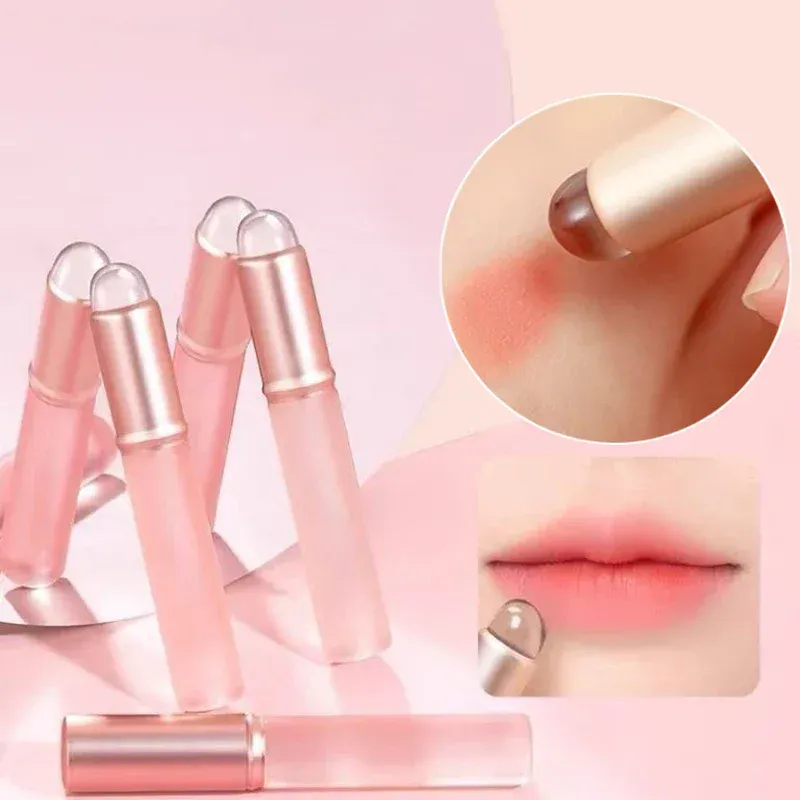 Upgrade Silicone Lip Brush With Cover Like Fingertips Lipstick Blooming Brushes Brush Brush Soft Q MultiFunction Eye Concea — image 1