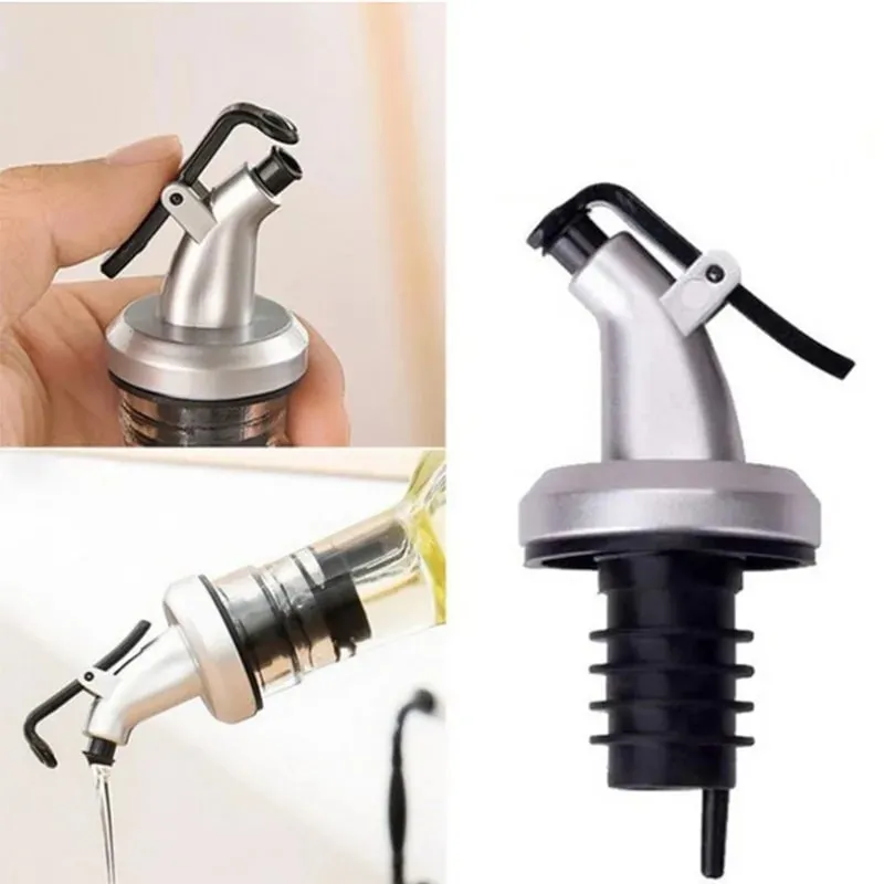 Leak-proof Capwine Cap Olive Oil Dispenser Bottle Designed for Pour Spout Vinegar Sauce Wine or Salad Dressing Bottle Dispenser — image 7