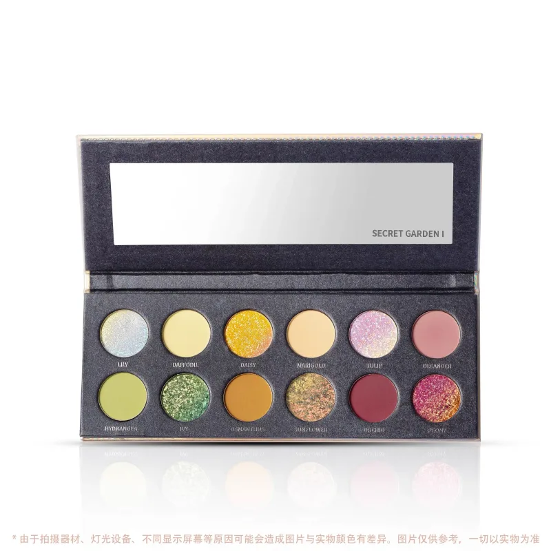 Eye Shadow Disk Chameleon Gothic Eyeshadow Matte Shimmer Soft Smoky Clown High Colors Lasting Eye Makeup — image 10