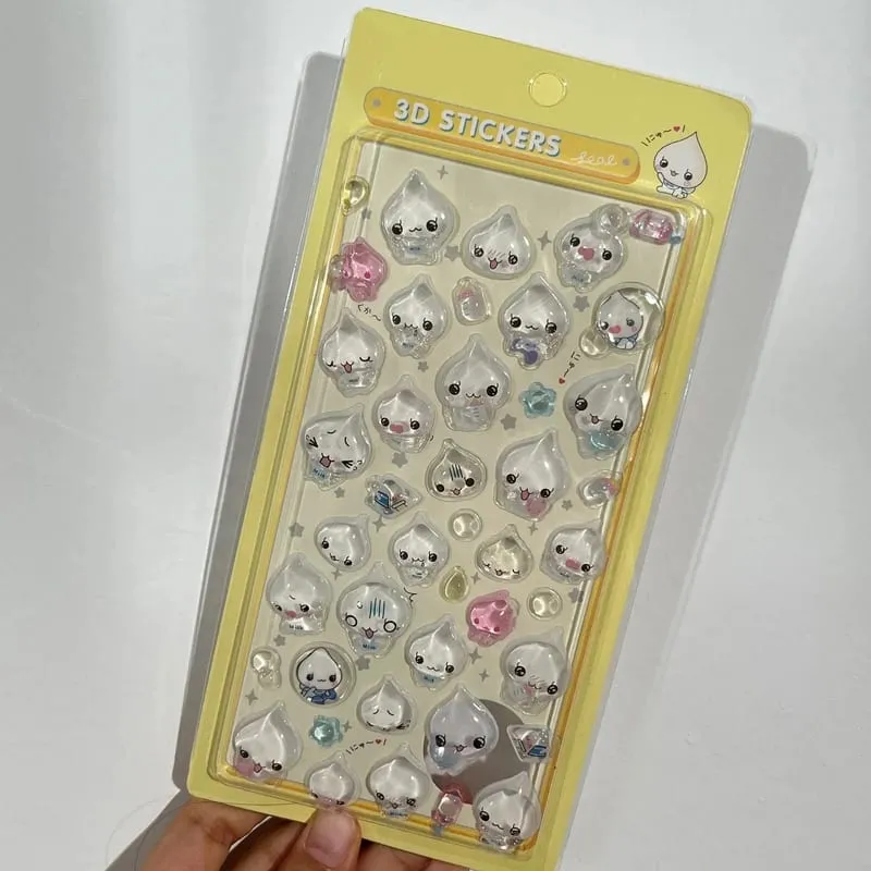 3D Stickers Cartoon Sticker Accessories Cute Stickers Seal 3d Phone Stickers Notebook DIY Stickers ボンボン ドロップシール — image 12
