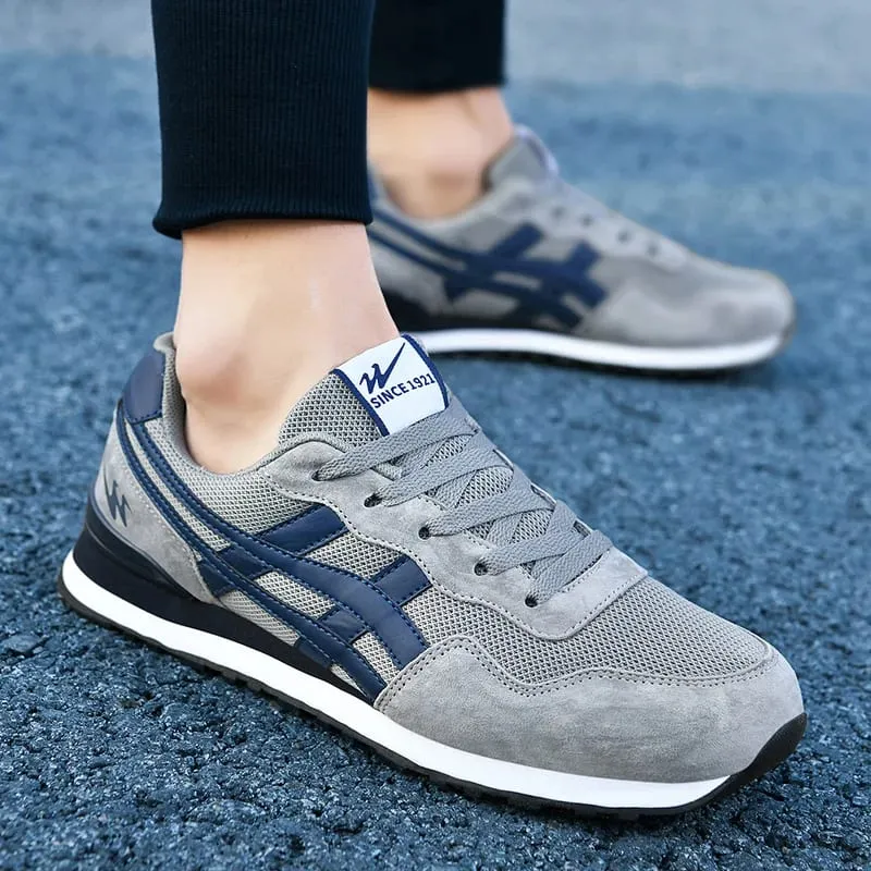 Double Star Training Walking Shoes Breathable Mesh Sports Shoes Versatile Fashion Trendy Men's Shoes — image 4