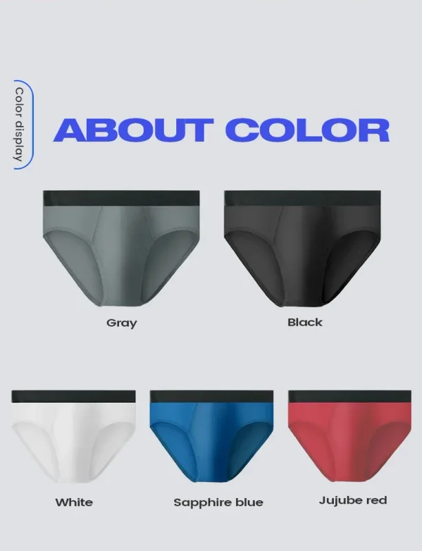 Men's all-cotton underwear for summer, thin pure cotton triangle pants, low waist, sexy underpants, oversized shorts — image 12