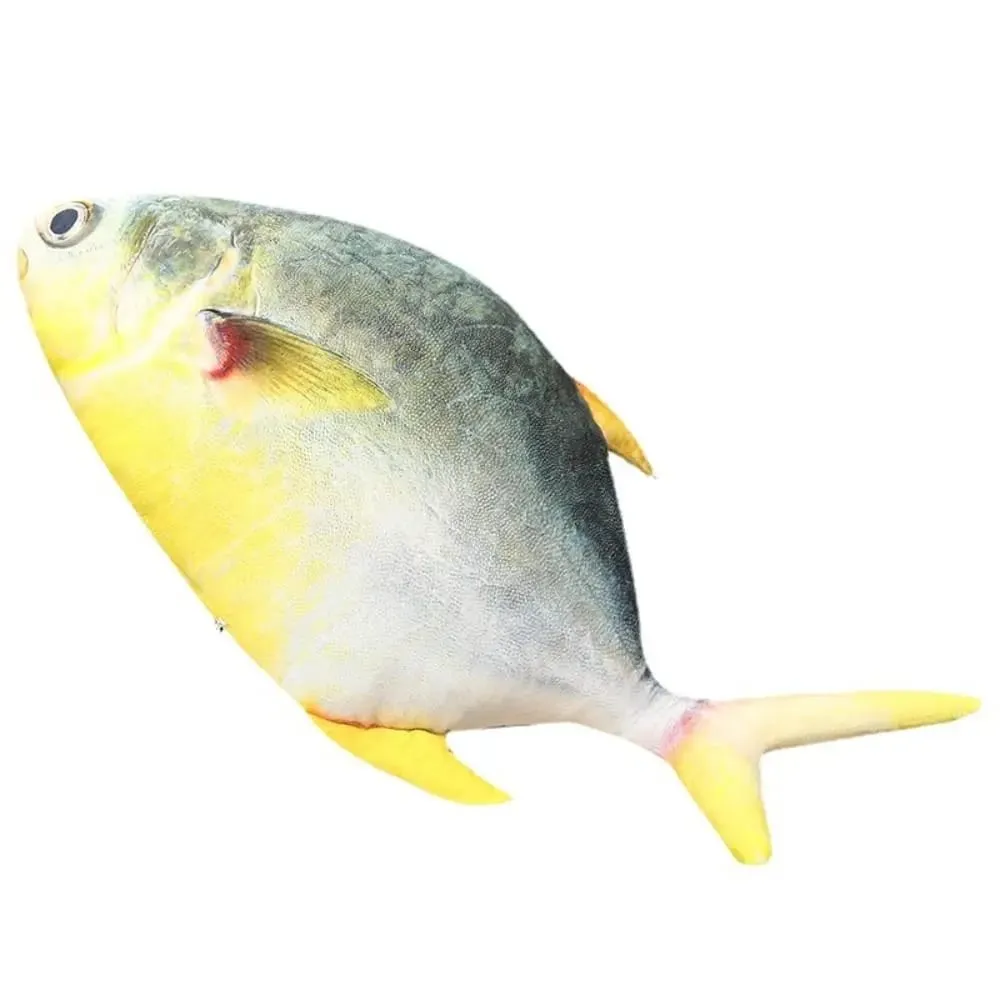 PP Cotton Simulation Sea Fish Stuffed Soft Sea Fish Stuffed Saury Salmon Fish Sleeping Pillow Girls Chrismas Gift — image 12