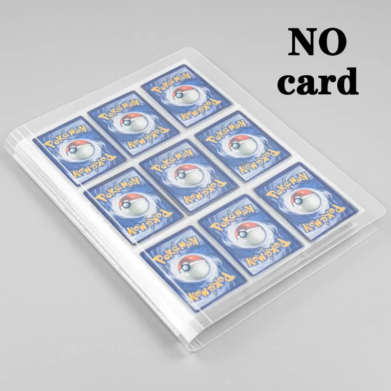 9 Pocket 540 Cards Collection Album Holder Binder Folder Fit For Pokemon YuGiOh TCG Game Sports Football Anime Card Storage — image 8