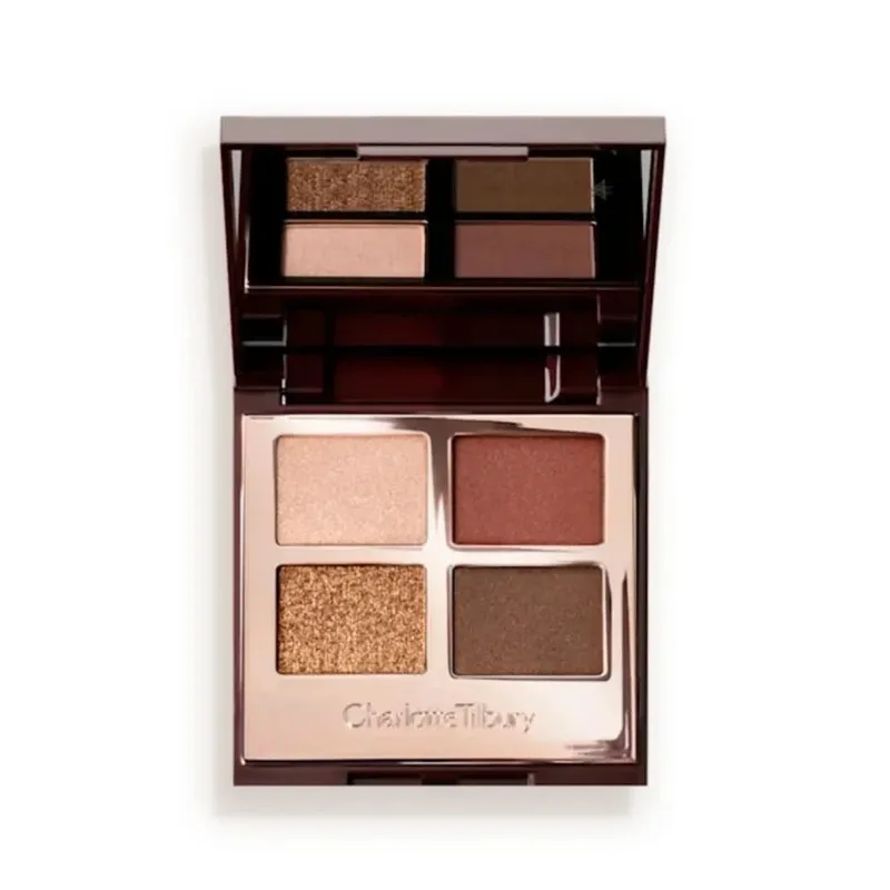 Жидкий хайлайтер Charlotte Tilbury Hollywood Flawless, увлажняющий палитру для кожи, атласно-матовый, с мерцающим металлическим финишем, макияж — image 15