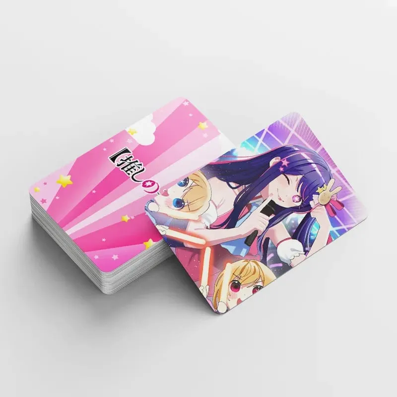 Oshi No Ko 92Pcs(60Lomocard+32Sticker) Exquisite Small Cards High-Definition Photo Cards Collectible Cards Fan Merchandise Small Gifts Halloween Christmas Gifts — image 4
