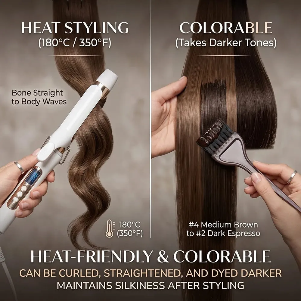 Colored 4A Medium Brown Tape In Hair Extensions 100% Human Hair Seamless Invisible 21Pcs/Pack 50g Remy Straight Brazilian 22 24 Inch Pure Human Hair For Women — image 5