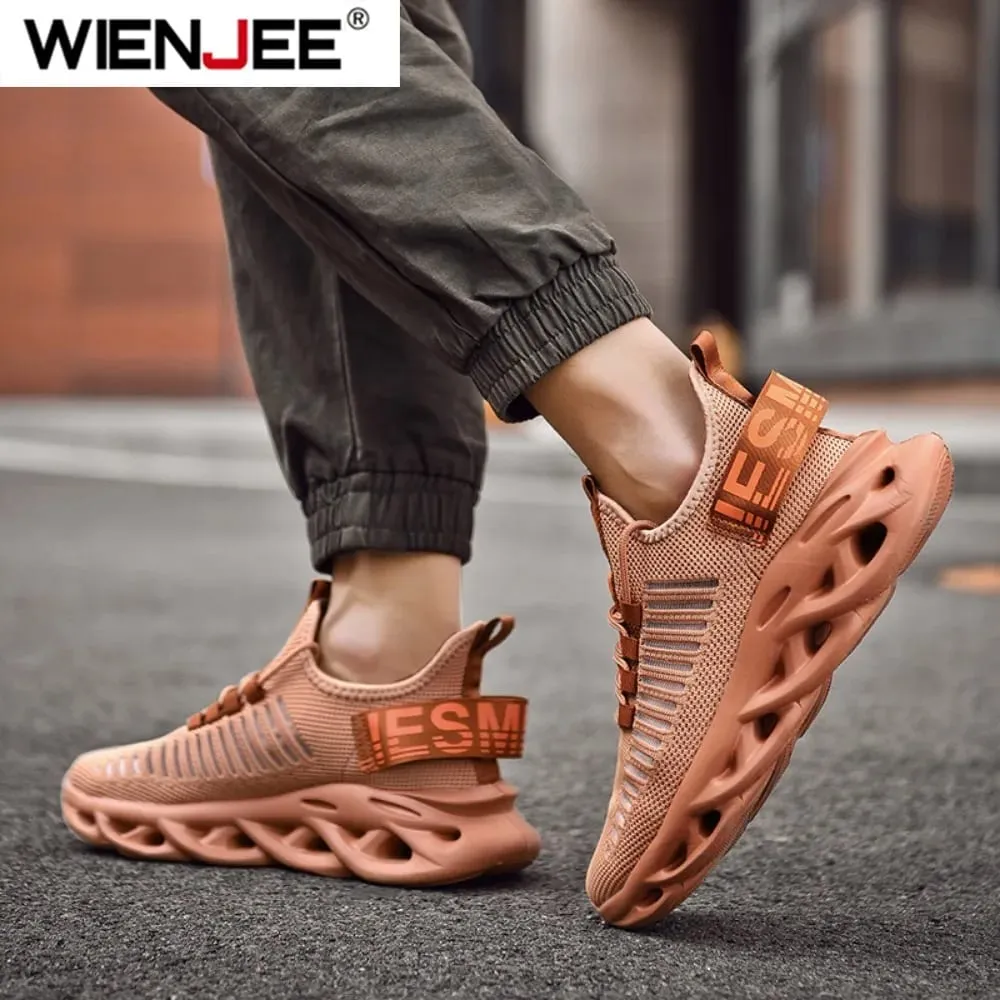 Mens Athletic Sneakers Lightweight Breathable Gym Shoes Non Slip Walking Shoes Comfortable Sports Shoes For Men Training — image 6