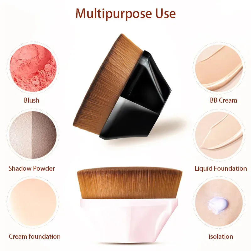 1Pcs New Arrival Foundation Brush BB Cream Makeup Brushes Loose Powder Brush Flat Kit Pincel Maquiagem Make Up Brushes — image 4