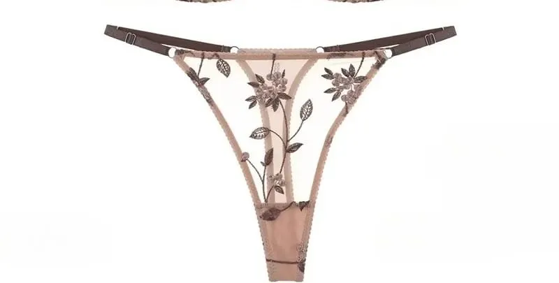 European Style Lace Sheer Embroidery Underwire Bra Minimizer Big Bust Anti-Sagging Support Comfort Soft Lingerie S-XL — image 11