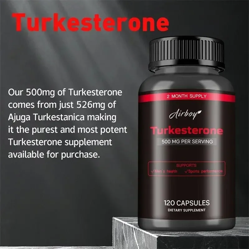 Turkesterone for Muscle Growth Improved Endurance Stress and Mood Relief and Overall Health — image 3
