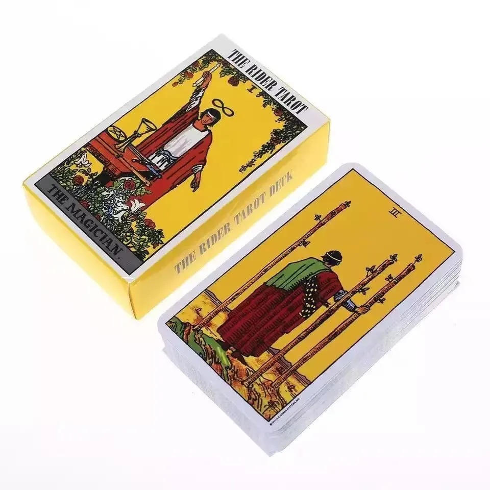The Rider Waite Smith 1909 Tarot Cards Oracle Deck for Beginners English Spanish Classic Divination Edition Play Game — image 8