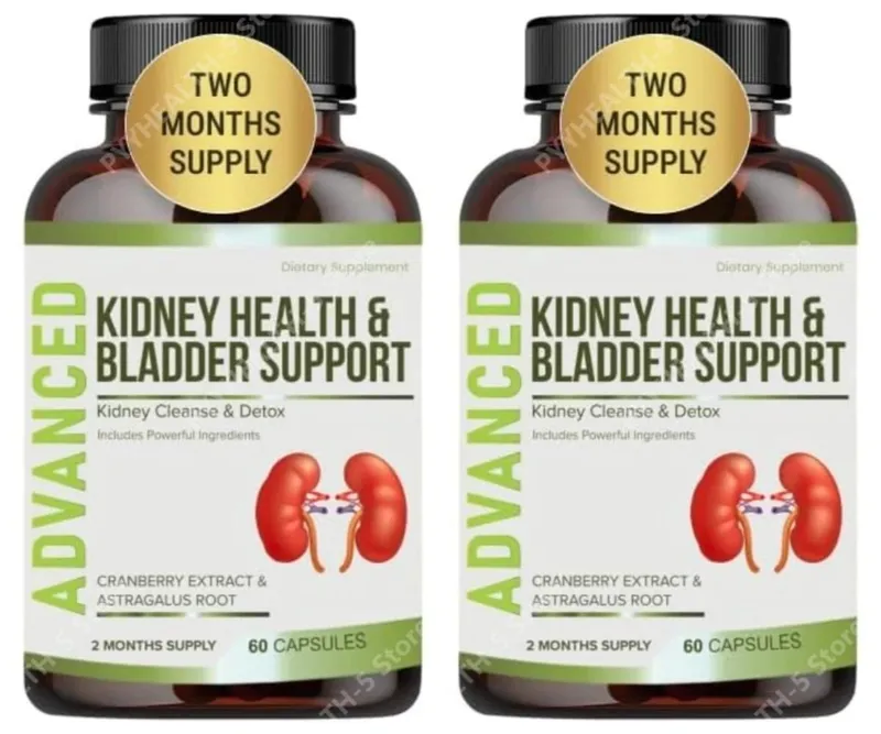 Cranberry Herbal Complex Urinary Tract Kidney Health Support Capsules 60 Count Wellness Support Supplement for Adults