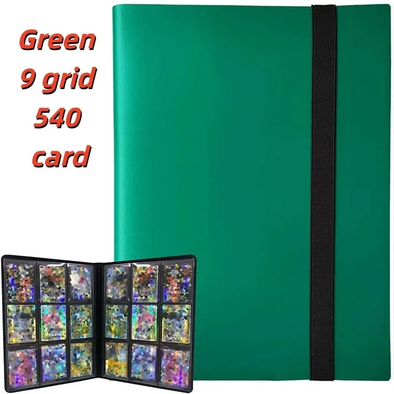 160/360/480/540 Cards Capacity Pocket Holder Binders Albums for CCG MTG Magic Yugioh Board Game Card Book Sleeve Holder — image 25
