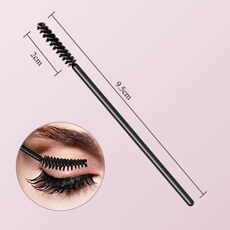 50/100pcs Disposable Mascara Wands Eyelash Spoolies Brushes Micro Lash Extension Tool Makeup Beauty Cosmetic Supply — image 4