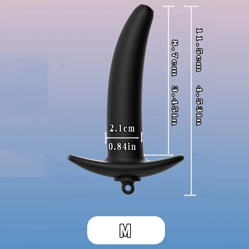 Hollow Speculum Peeking Anal Beads Butt Plug with Stopper Expander Tunnel Enema Anus Dilation Adult Sex Toys for Women Men Gay — image 10