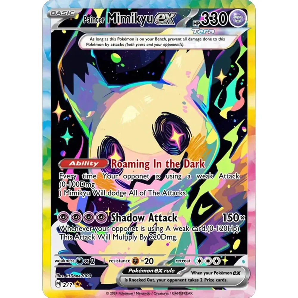 TCG Collection Cards Mimiku DIY High Quality Self Made Single Card Classic Game Anime Card Gift Toy — image 5