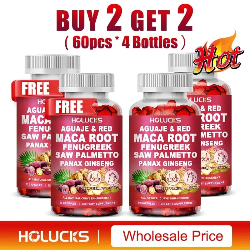 Aguaje + Fenugreek Capsules Support Bigger Butt & Breast for Firming & Lifting with Maca Saw Palmetto Panax Ginseng — image 11