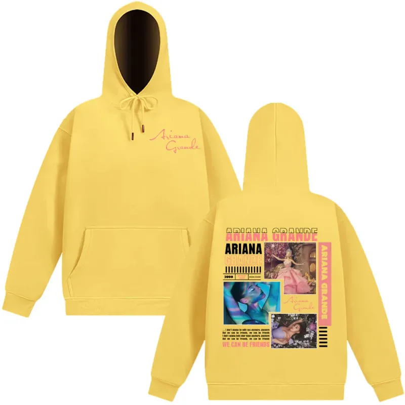 Singer Ariana Grande Album Cover Aesthetics Hoodies Men Women Fashion Sweatshirt Autumn Winter Long-sleeved Vintage Pullover Top — image 12