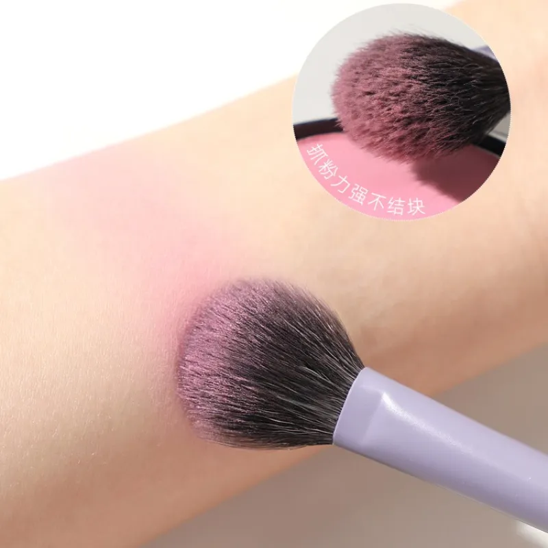 1PC Super Soft Purple Blusher Brush Foundation Contour Eye Shadow Brush Highlight Brow Shadow Brush Makeup Brushes