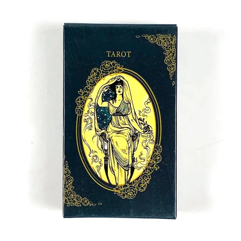 Tarot Cards Deck English Versions Prediction Divination Oracle Board Playing Card Games For Party,Camping Game Pocket Cards