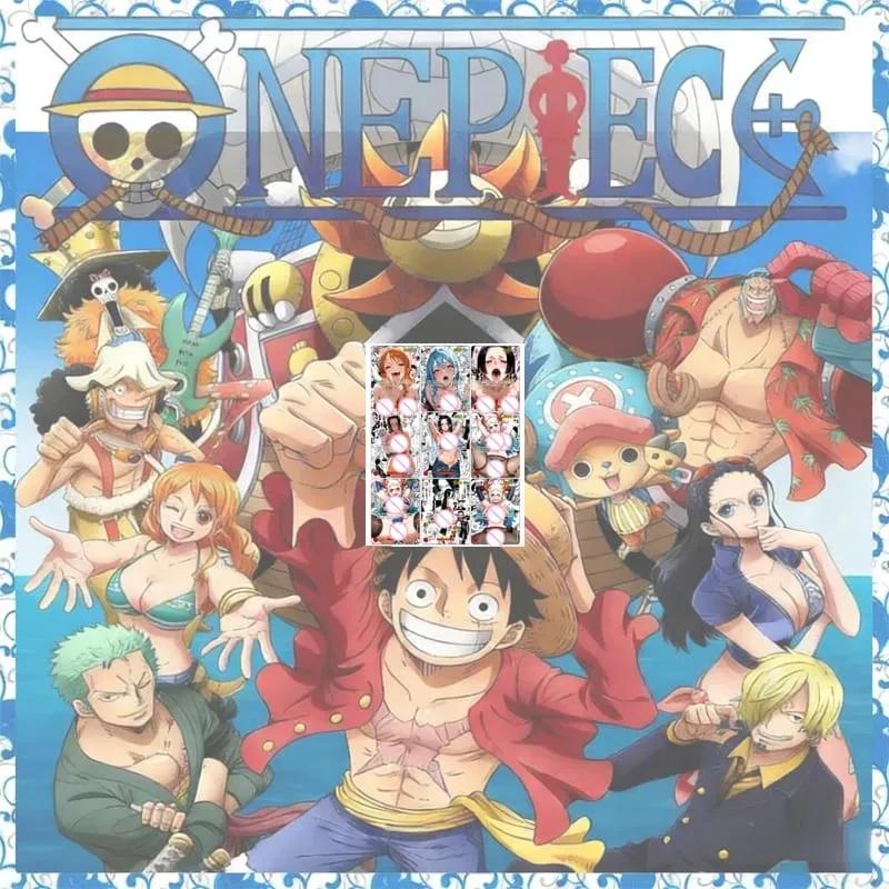 Anime One Piece Diy Color Flash Cards Hancock Perona Nami Robin Yamato Collection Cards Christmas Birthday Gifts Children's Toys — image 20