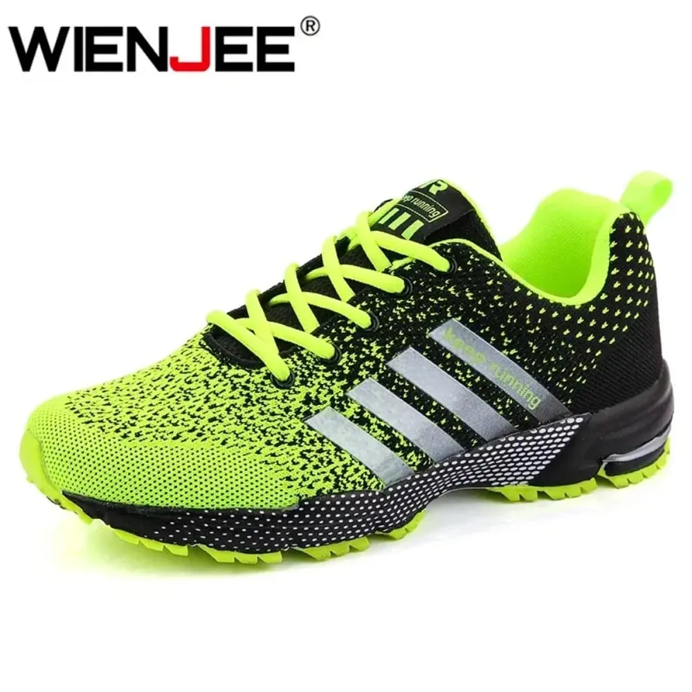 New Men's Sneakers Mesh Surface Spring Summer Breathable Casual Sports Shoes Flat Vulcanized Couple Running Big Size — image 4