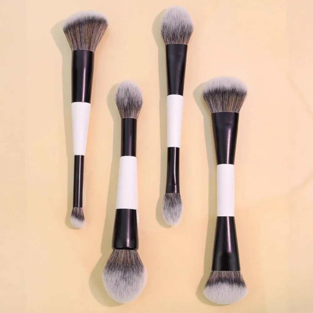 Dual-Ended F4 Contour Face Brush High Coverage Cosmetic Beauty Makeup Brushes Multi-purpose Eyeshadow Concealer Brushes — image 1