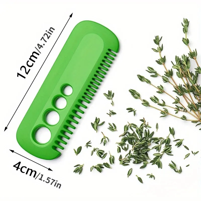 Multifunctional Cutter Stripper Vegetable Rosemary Kale Chard Collard Oregano Parsley Cilantro Leaf Remover Kitchen Peeling