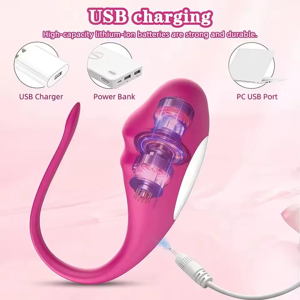 Wireless Women Vagina Panties Egg Vibrator Anal Vibrating Massager Wearable Stimulator G Spot Clit Sex Toys for Women Couples — image 4