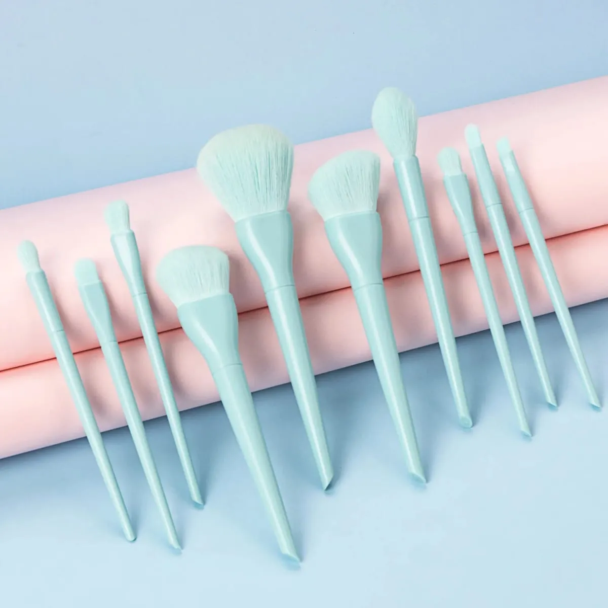 10Pcs Makeup Brushes Set Soft Synthetic Hair For Foundation Blush Eyeshadow Concealer Face Eye Cosmetic Tools — image 2