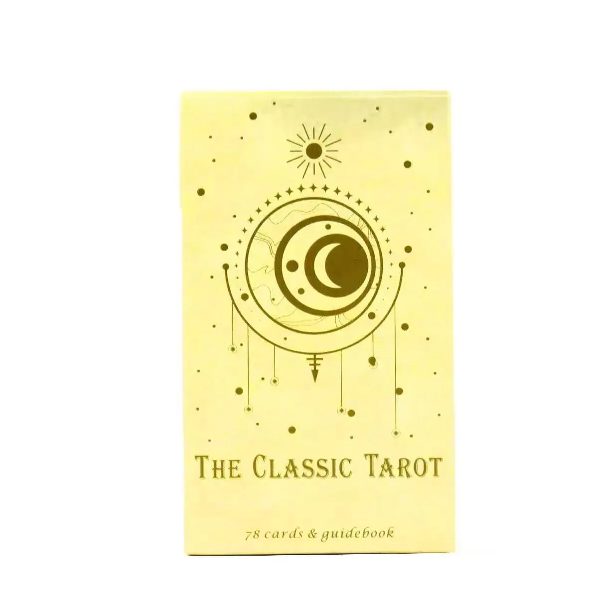 The Classic Tarot Cards 78Pcs Rider Waite Tarot Deck With Guidebook Divination Oracle Card Set Vintage Board Game English Ver.