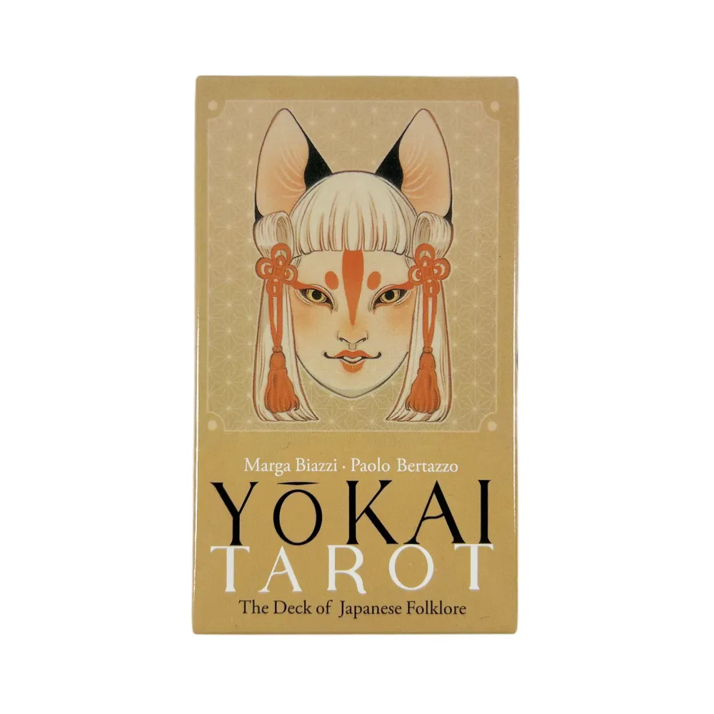 Yokai Tarot Cards Deck 78 Pcs Cards Rooted In Japanese Folklore Oracle English Visions Divination Edition Deck Board — image 2