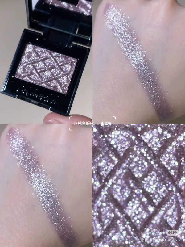 Coldnwild Monochrome Eye Shadow Glitter Fine Shimmer Purple White Blue Clear Sheer Satin Finish Eye Makeup — image 9