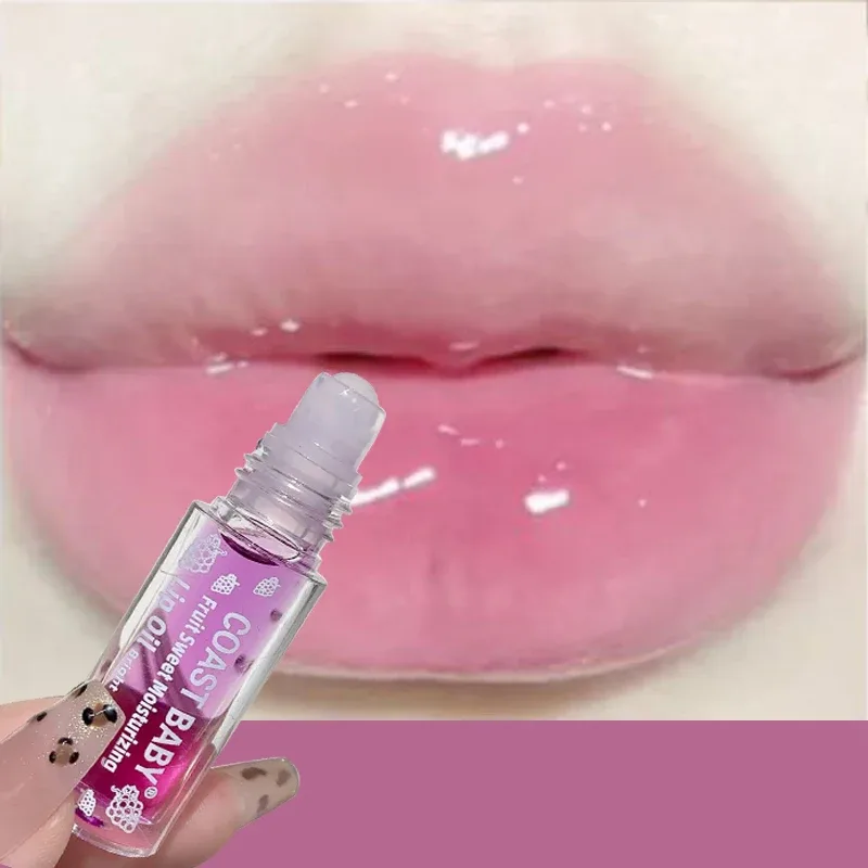 1 stk Langtidsholdbar fugtgivende gelé Vandglans Spejl Lip Gloss Transparent Farveløse Læber Pleje Lip Oil Kosmetik — image 3