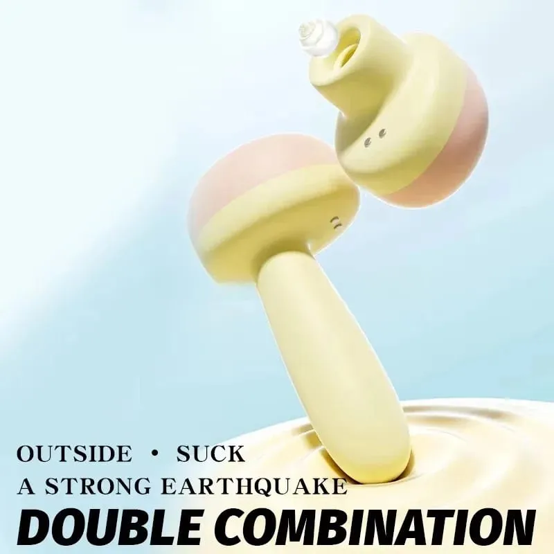 Alarm Clock Shape Creative Sucking Vibrator Clitoral Stimulator with Licking Tongue for Women Adult Sex Toy — image 4
