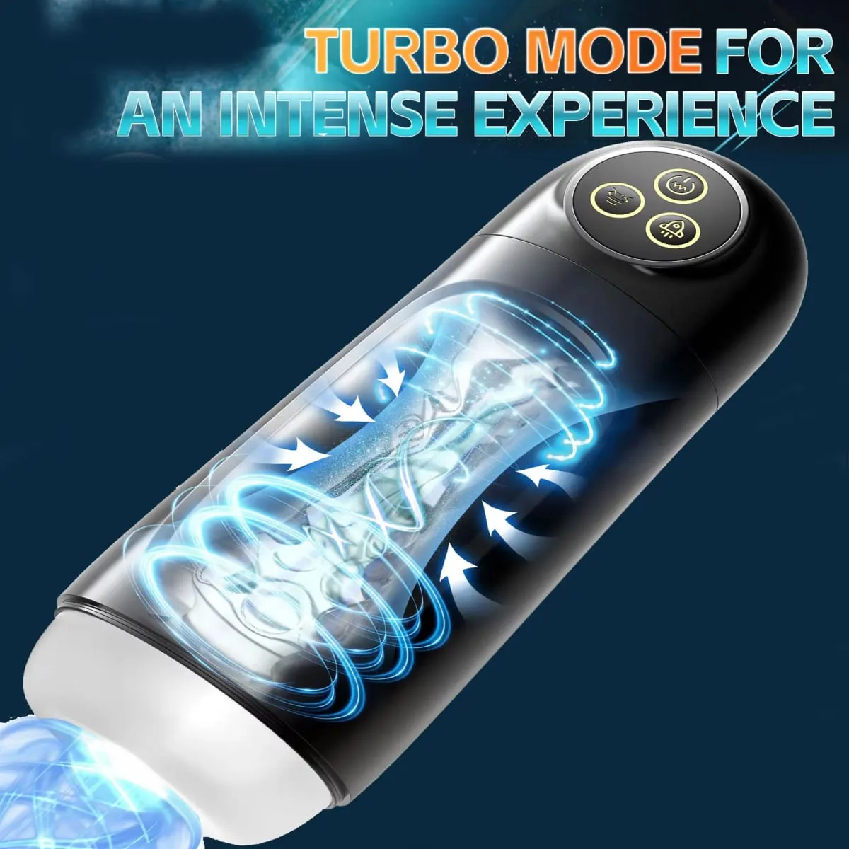 Automatischer männlicher Masturbator, 10 Saugvibrationsmodi, Mastubator-Cup mit 3D-realistisch strukturierter Taschenmuschi, Sexspielzeug für Männer, 18 — image 3