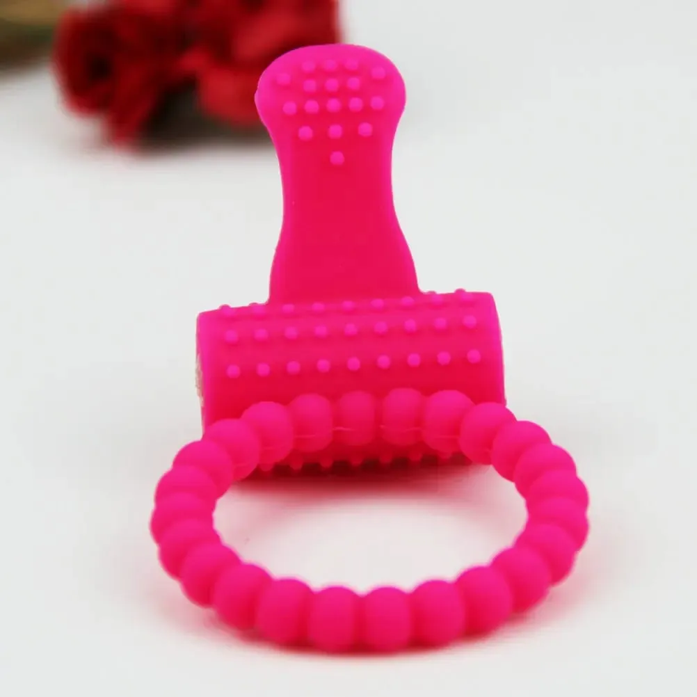 Super-stretchy Vibrating Cock Ring Rabbit Ears Stimulator Delay Erection Penis Ring Mutual Couple Sex Toy Waterproof Silicone — image 4
