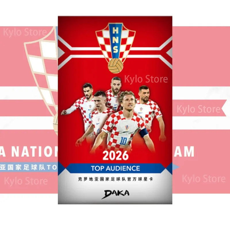 New Daka 2025 Trading Cards Top Audience Machester Cuty Juventus Ac Milan Internazionale Milano Football Star Official Box Gift — image 3