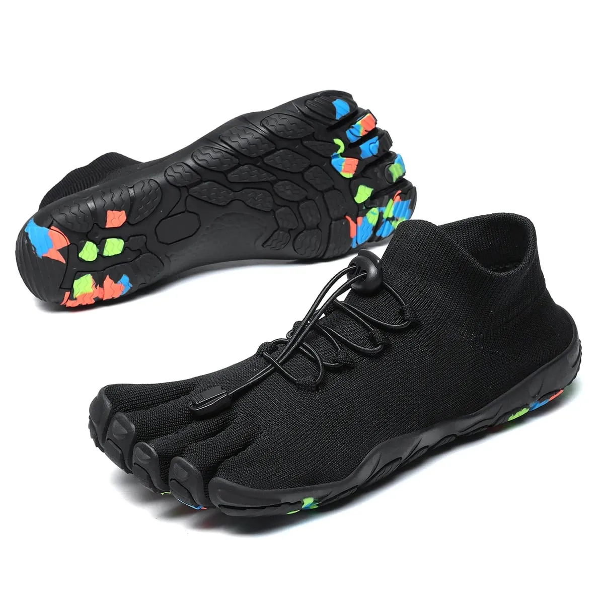 2026 New Men FiveFingers Casual Sneakers Unisex Split Toe Shoe Men Outdoor Off-road Shoes Couple Five Toe Running Shoes
