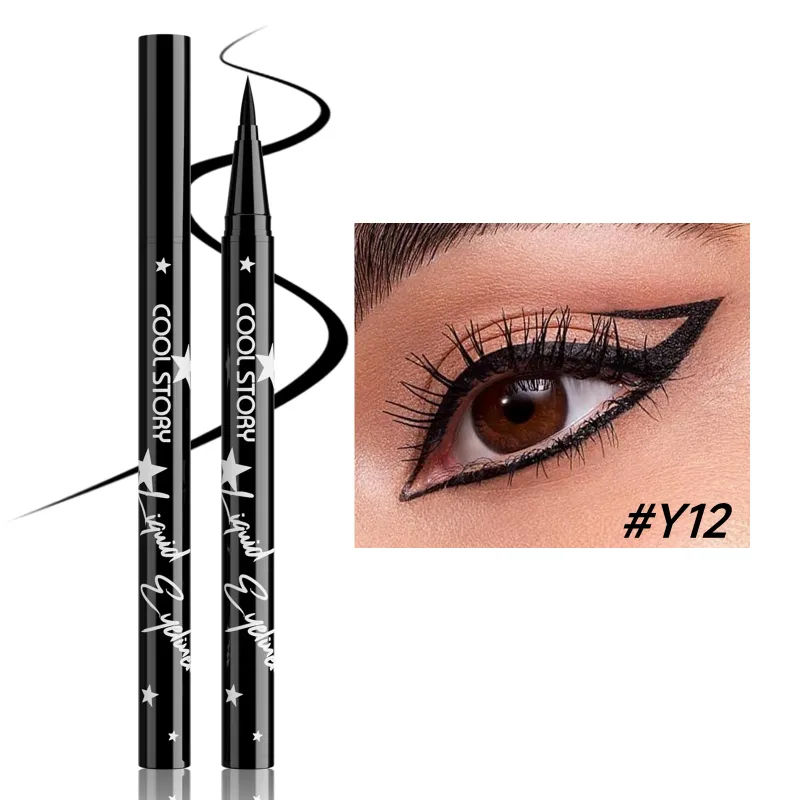 Red White Black Waterproof Eyeliner Pencil Untra-fine Liquid Eye Liner Pen Quick Dry Long Lasting Non Smudge Makeup Cosmetics — image 10