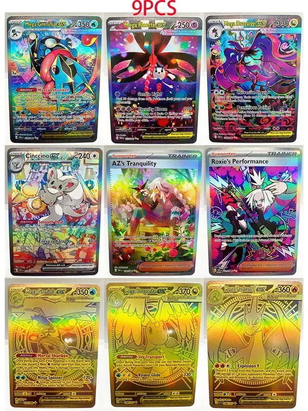 بوكيمون PTCG ASC Gengar Dragonite Celebi ألعاب هوايات هوايات هوايات مقتنيات ألعاب جمع بطاقات أنيمي — image 31