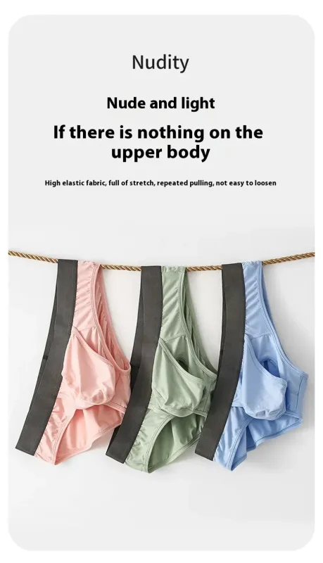 Men's Modal Briefs, Dual Separate Pouch Design, Ultra Thin Breathable High Stretch Underwear, Daily Comfort Wear — image 12