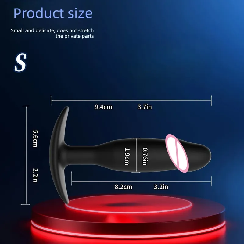 1 Piece Silicone Anal Plug Anal Dilator Soft Butt Plug for Men Women and Couples Sex Toys for Men and Women — image 8