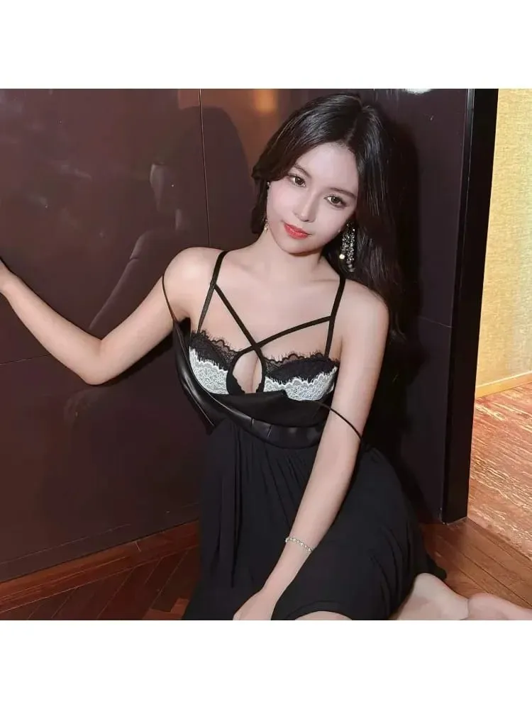 Soutien-gorge push-up pour petite poitrine – Ensemble bralette en dentelle chic français sans fil, soutien confortable, sous-vêtements anti-affaissement pour petites femmes — image 5