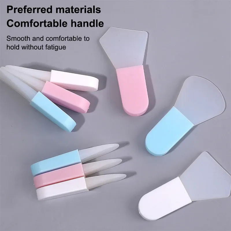 5Pcs Silicone Facial Mask Brush Face&Eye Cream Mud Mask Applicator Scraper Face Cleanse Brushes Travel Portable Skin Care Tools — image 1