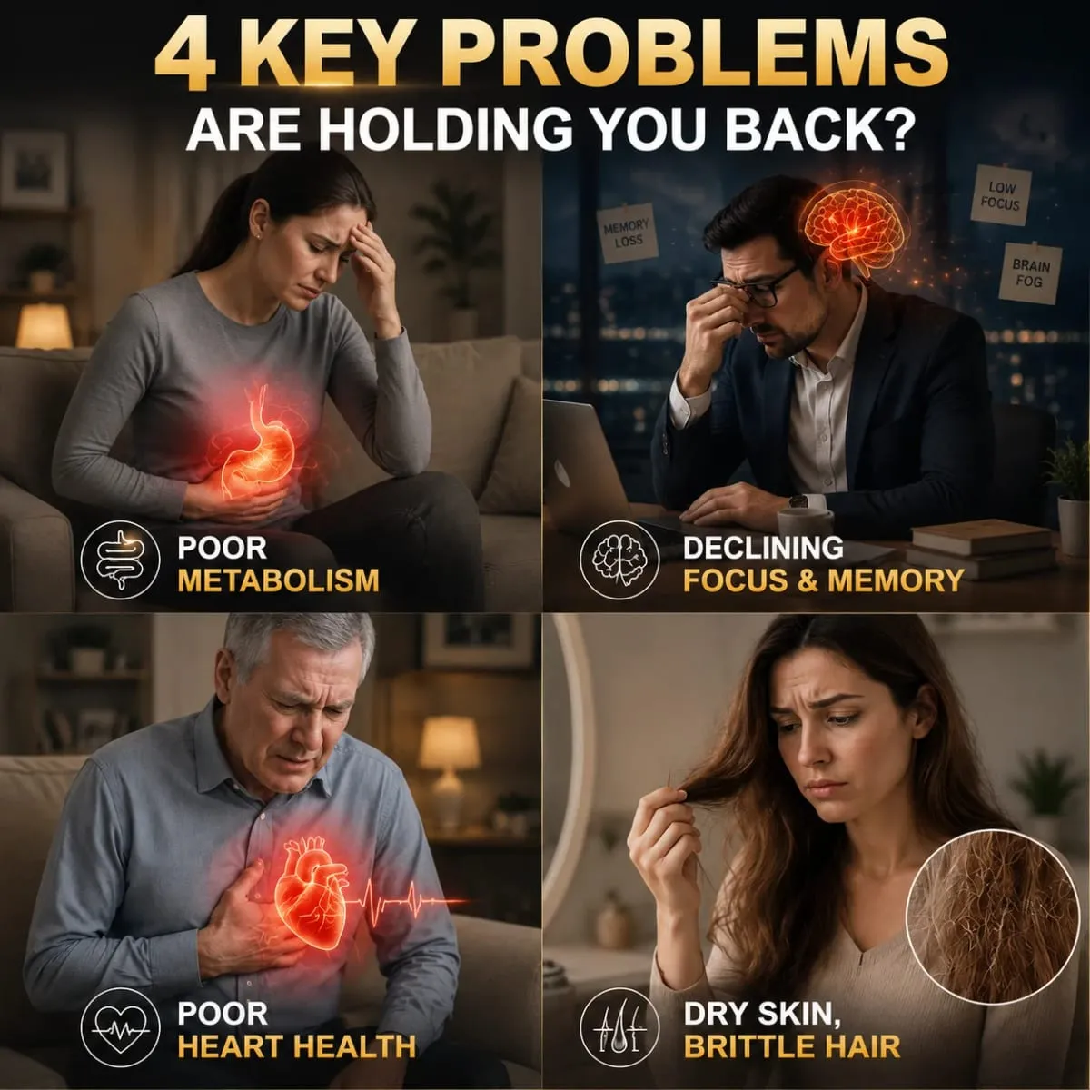 Vitamin B12 Complex Supplement Benefit Brain & Heart Function Support Memory Learning Metabolism Helps Boost Natural Energy — image 3