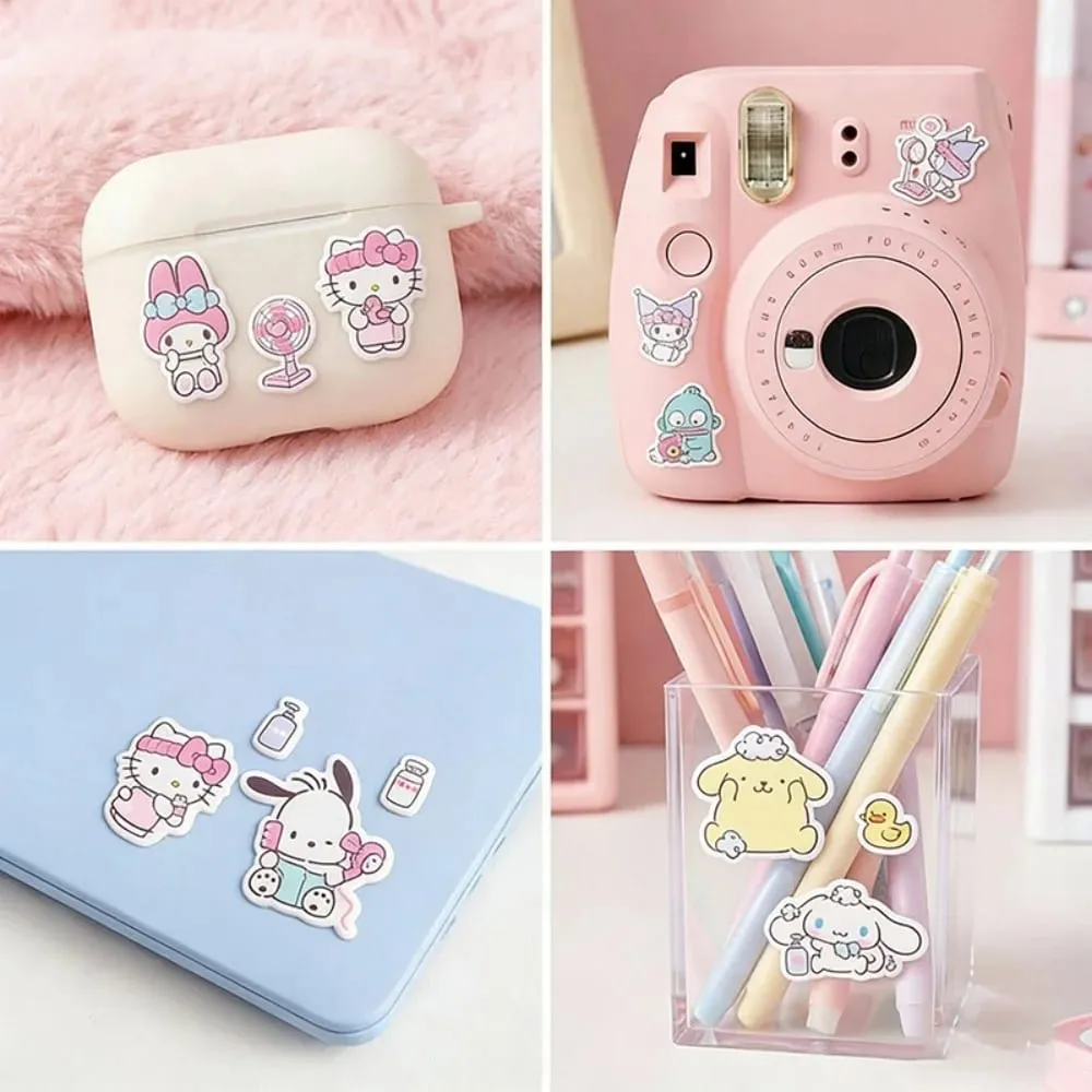 Genuine Sanrio 3D Foam Stickers Cartoon Hello Kitty Kuromi Melody Toy Decal For Scrapbook Water Mug Phones Planners Decor Decals — image 5